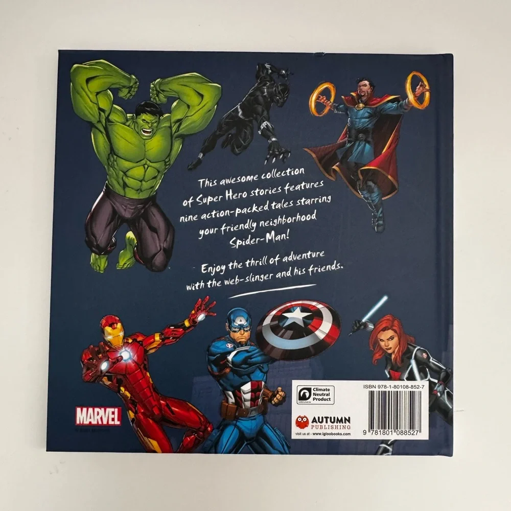 Marvel Spider-Man Superhero Adventure Story Book